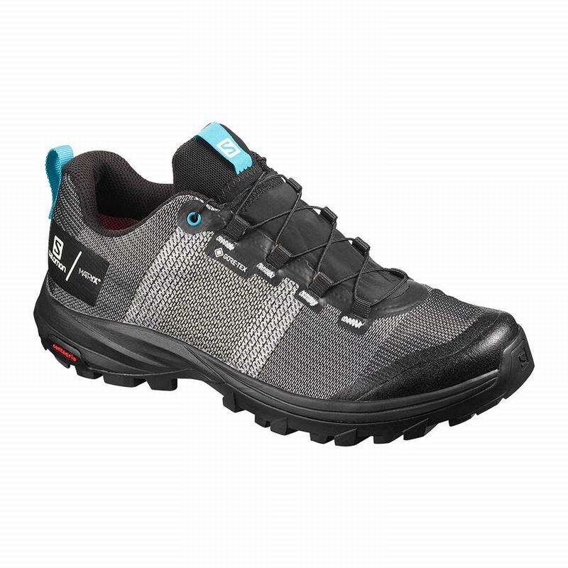 SALOMON OUT GTX W/PRO Philippines - Women's Hiking Shoes - White/Black | 290641-YWH
